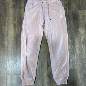 Nike Dusty Pink Jogger Sweatpants
